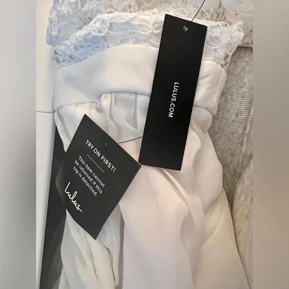 Lulu's Elegant White Long Sleeve Dress - Picture 5 of 5